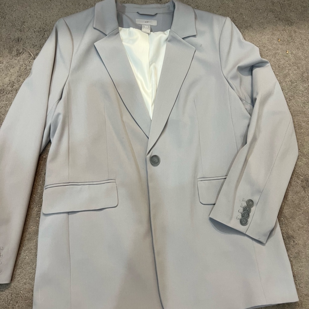 H&M Women's Light Gray Blazer
